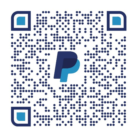 PayPal donation QR code